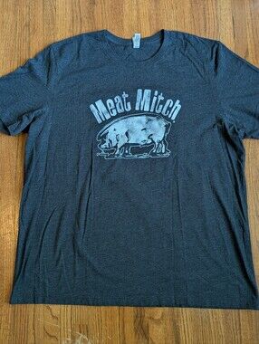Meat Mitch | KC Meat Mitch BBQ Restaurant Graphic Tee | XXL